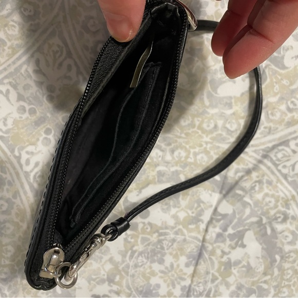 COACH wristlet- black - Picture 4 of 8